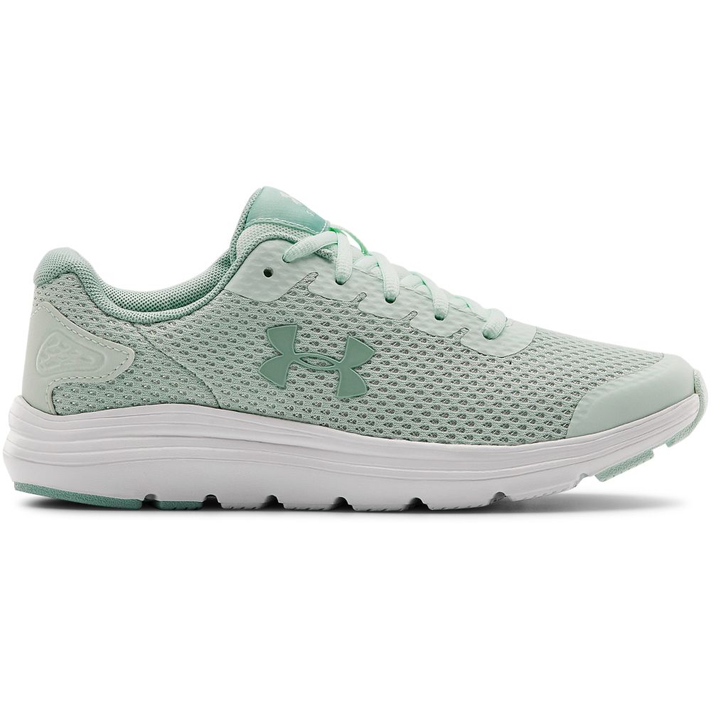 Under Armour Women’s UA Surge 2 Sneakers 3022605 – Seaglass Blue, 12 -